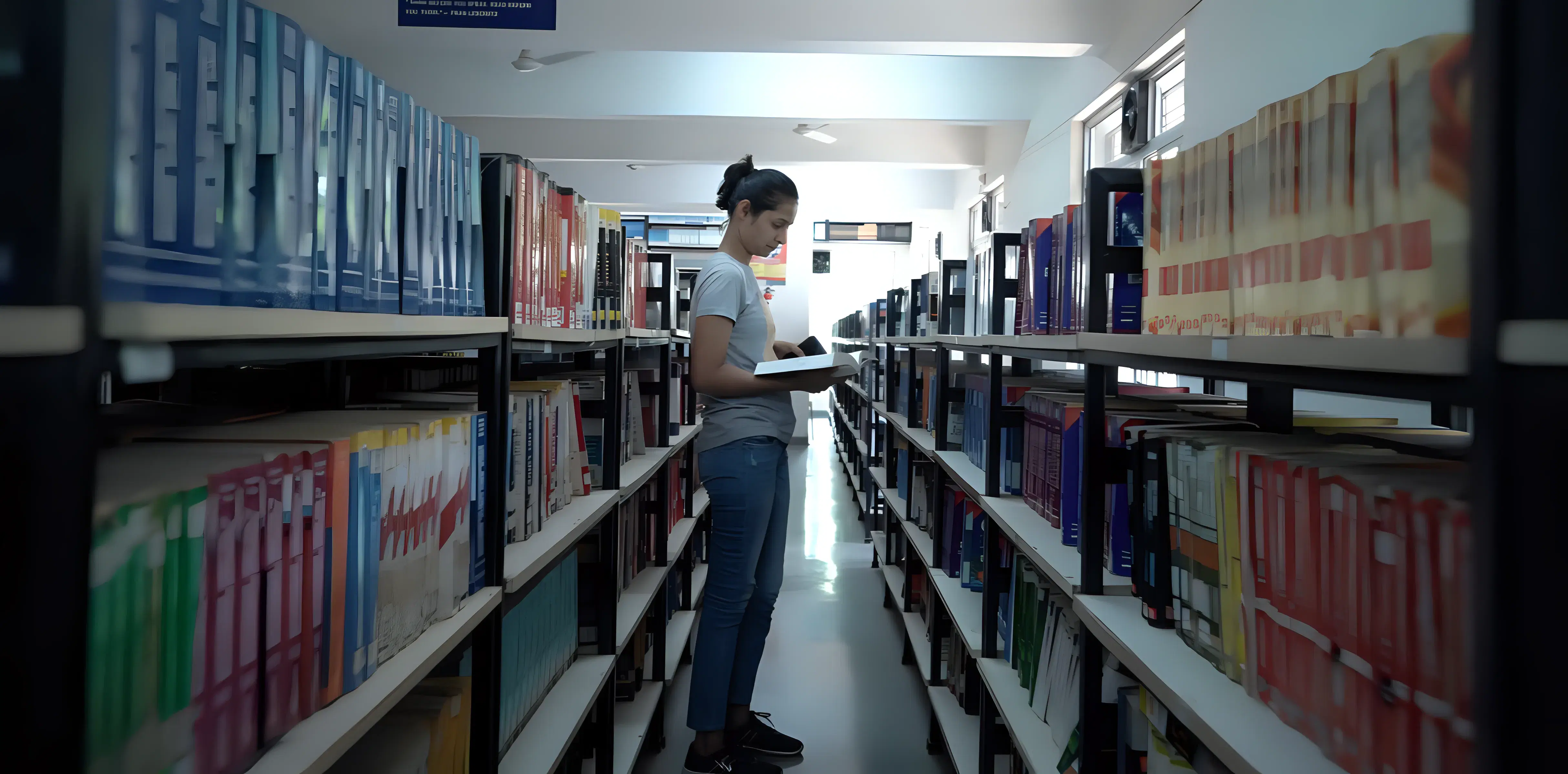 MES Pune Library photo 2